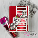 Pink & Main Stitched Rounded Rectangle Dies {X126}