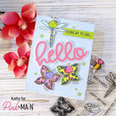 Pink & Main Big Hello Dies {W09}