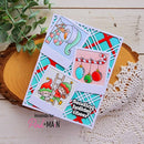 Pink & Main Plaid Cover Die Panel A {X133}