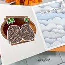 Honey Bee Stamps: Stacking Art Deco Labels Die Set {N25}
