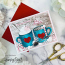 Honey Bee Stamps: Mugs & Kisses Die Set {N12}