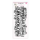 Pretty Little Studio Sugar Plum Merry & Bright Die-Cut Ephemera Words