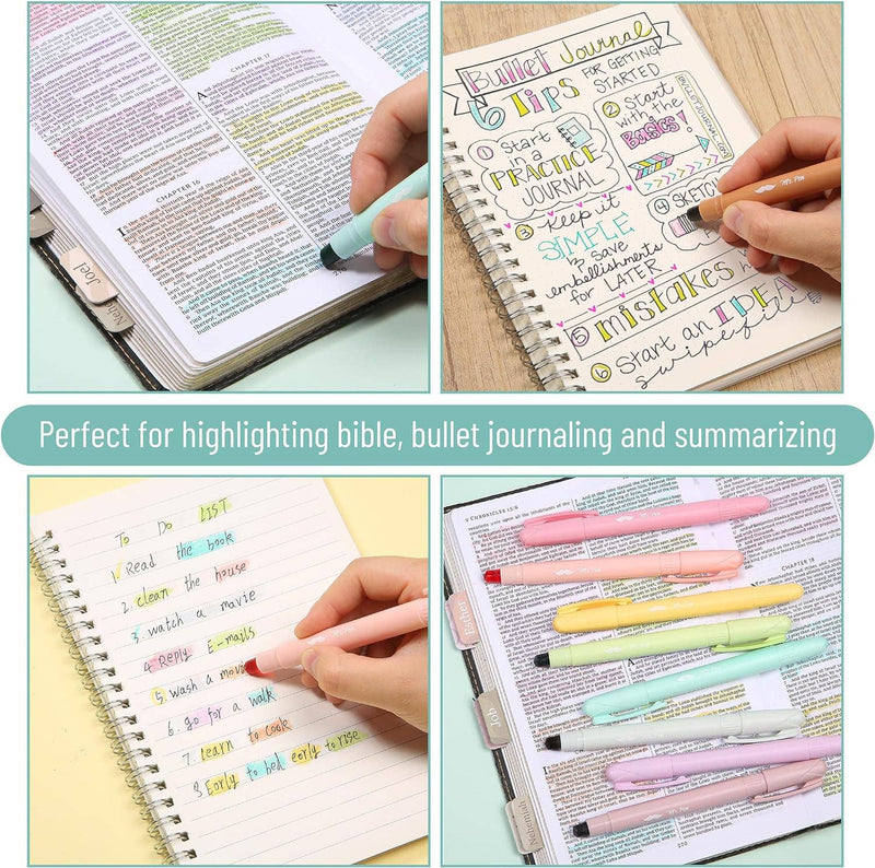 Mr. Pen Vibrant Colors Gel Highlighter Set - 16 Pack {E210}
