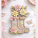 Craftreat 3D Shaker Chipboards - Boots