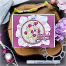 Honey Bee Stamps: Lovely Layers: Circle Embroidery Hoop Die Set {N03}