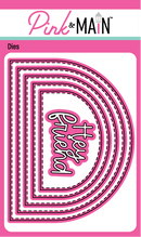 Pink & Main Wide Stitched Arches Dies {K106}