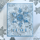 Honey Bee Stamps: Lovely Layers: Large Snowflakes Die Set {N27}