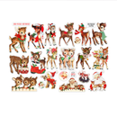 Pretty Little Studio Vintage Reindeer Games Ephemera