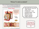 Craftreat Black Vintage Camera Blank Precut Album Base {C1103}