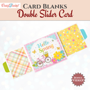Craftreat Double Slider Card Card Blanks {B307}