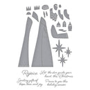Spellbinders The Three Magi Stamp & Die Set {W37}