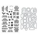 Hero Arts Totes the Best Stamp & Cut Set {A195}