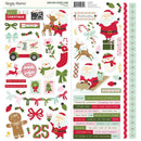 Simple Stories Kringle & Co. Cardstock Stickers Icons {B107}