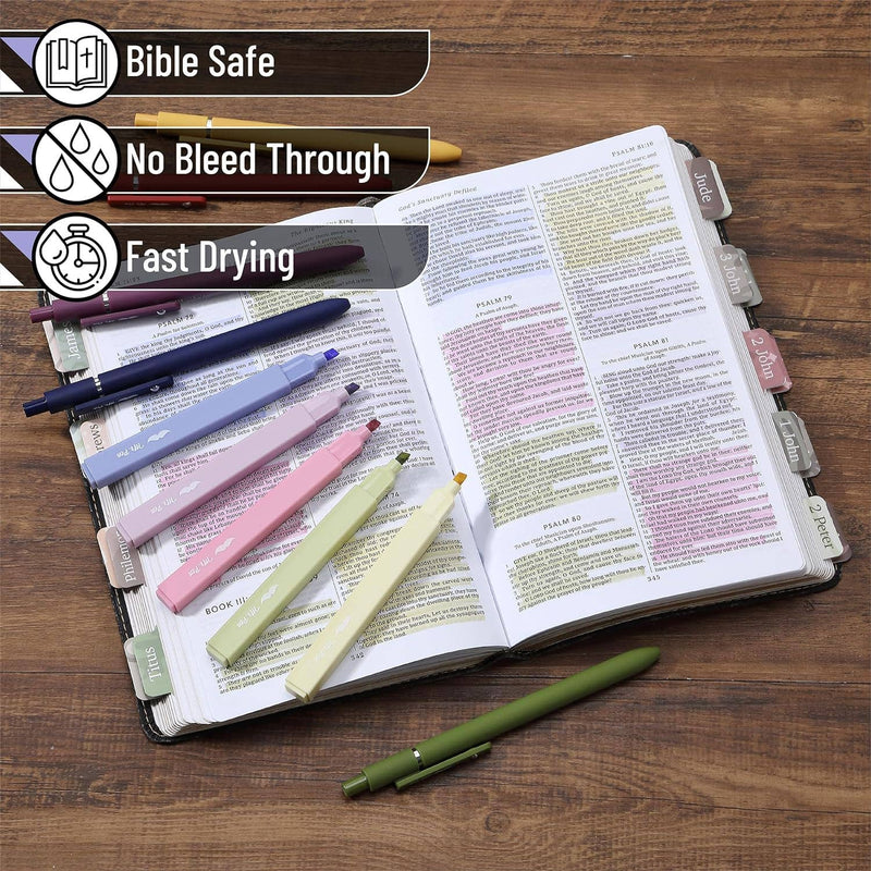 Mr. Pen No Bleed Aesthetic Highlighters & Gel Pens {E213}