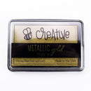Honey Bee Stamps: Bee Creative Ink Pad - Metallic Gold Pigment Ink {G100}