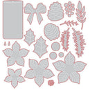Honey Bee Stamps: Winter Bouquets Die Set {N05}