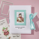 Spellbinders Postage Stamps 3D Emboss & Cut Folder {G113}
