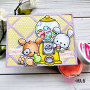 Pink & Main Plaid Cover Die Panel A {X133}