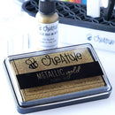 Honey Bee Stamps: Bee Creative Ink Pad - Metallic Gold Pigment Ink {G100}