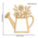 Craftreat 3D Shaker Chipboards - Watering Can {D137}