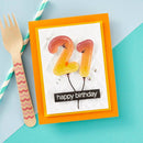 Spellbinders Birthday Balloons Etched Dies {X165}