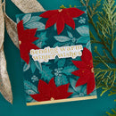 Spellbinders Simon Hurley Playful Poinsettia 3D Embossing Folder & Die Set {F220}