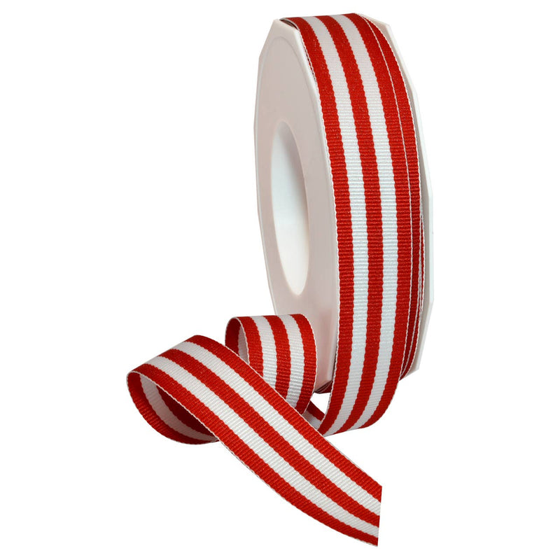 Grosgrain 7/8" Royal Blue Stripe
