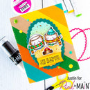 Pink & Main Scallop Oval Dies {W56}