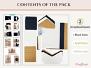 Craftreat Quick Envelope Pocket Folio - 3pk.