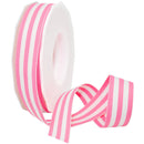 Grosgrain 7/8" Pink Stripe