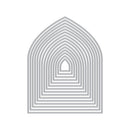 Hero Arts Pointed Arches Infinity Nesting Dies {F24}