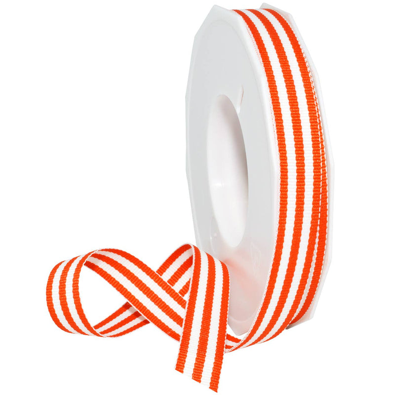 Grosgrain 5/8" Baby Blue Stripes