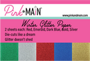 Pink & Main Winter Glitter Paper Pack {B601}