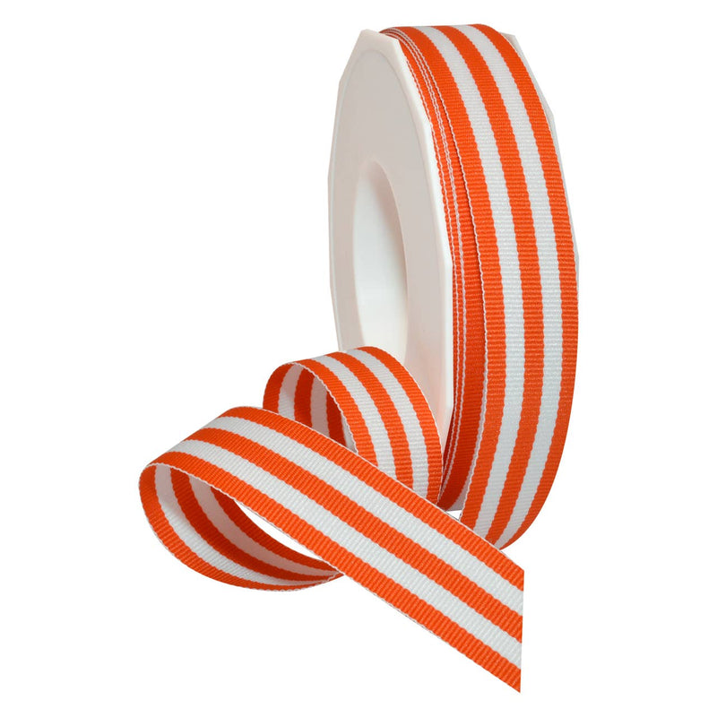 Grosgrain 7/8" Pink Stripe