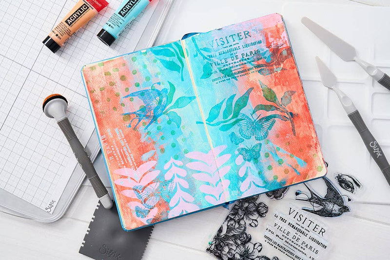 Sizzix Studio Accessory - Sticky Grid Sheets 8 1/4