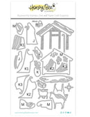 Honey Bee Stamps: Lovely Layers: Nativity Scene Die Set {N02}