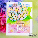 Honey Bee Stamps Bitty Buzzwords Dies {W80}
