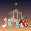 Honey Bee Stamps: Lovely Layers: Nativity Scene Die Set {N02}