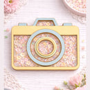 Craftreat 3D Shaker Chipboards - Camera {E116}