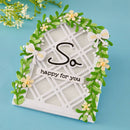 Spellbinders Lisa Horton Decorative Lattice Etched Dies {G114}