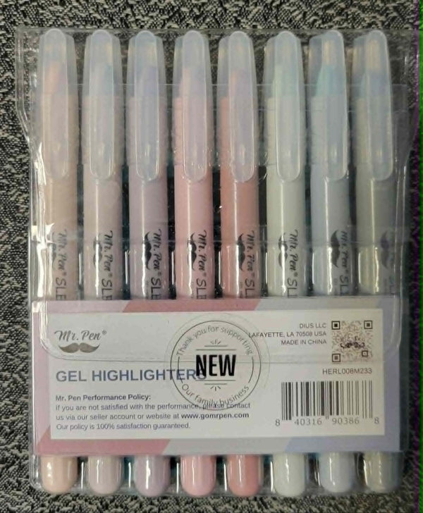 Mr. Pen Sleek Gel Highlighters {C300}