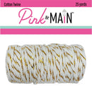 Pink & Main Golden Twine {D183}