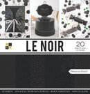 DCWV 12x12 Le Noir Cardstock Stack {B21}