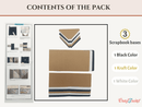 Craftreat DIY Quick Folio Wallet - 3pk. {C804}
