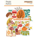 Simple Stories Pumpkins & Plaid Chipboard Pieces {G203}