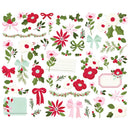 Simple Stories Kringle & Co. Floral Bits & Pieces {D113}