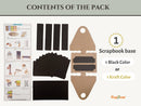 Craftreat Kraft Rolodex Desktop Album {C914}