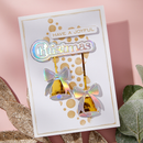 Spellbinders Lisa Horton Bow & Bell Scallop Frame Etched Dies {G109}