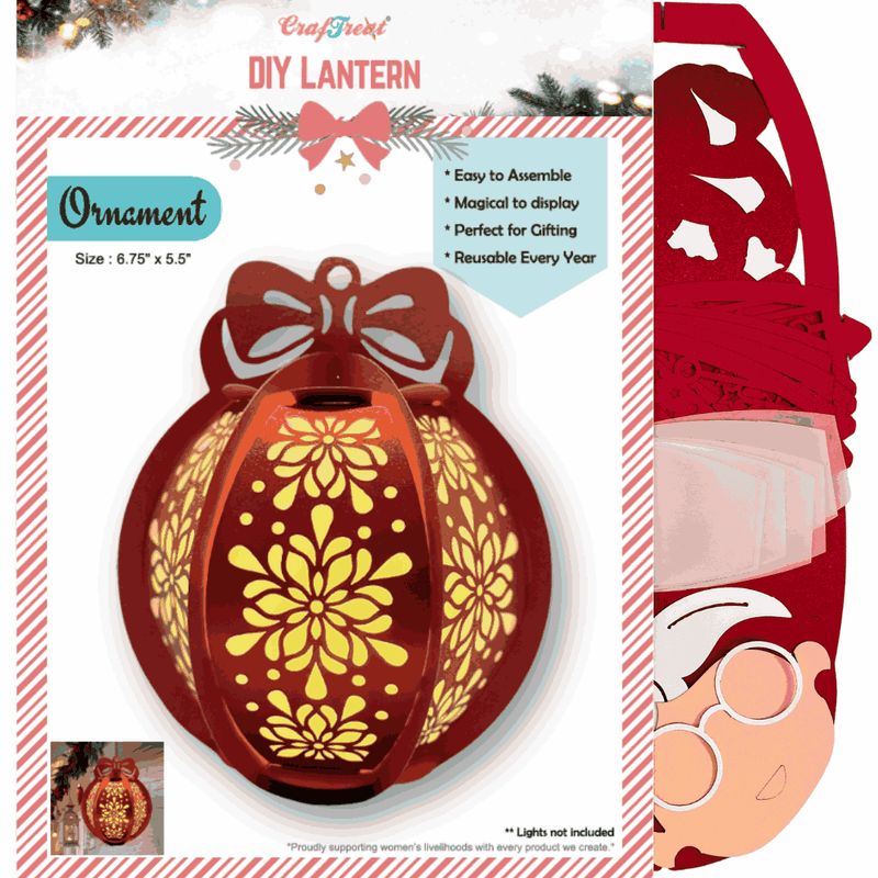 Craftreat DIY Paper Lanterns - Ornament {C1103}