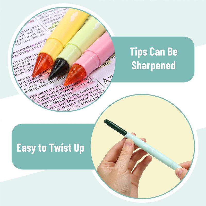 Mr. Pen Vibrant Colors Gel Highlighter Set - 16 Pack {E210}